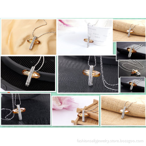 Fashion Women's Chunky Alloy Necklace Nl2052